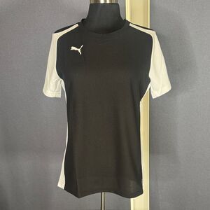 Women’s Puma Speed Jersey Short Sleeve Relaxed Fit Black White Dry Cell X-Small